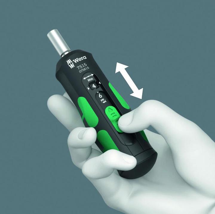 Actual product image Wera 7515/16 Kraftform Safe-Torque Speed Universal 1 (Phillipps cross recess (PH), Torx Plus, Allen screw)