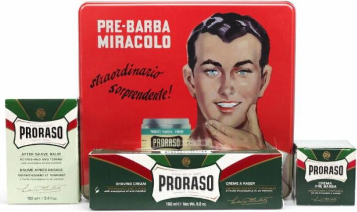 Actual product image Proraso green line (Beard care set)