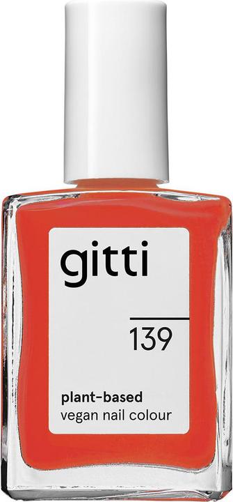 Immagine prodotto Gitti n. 139 Smalto per unghie Arancione Rosso Fuoco (Arancione rosso fuoco, Smalto)