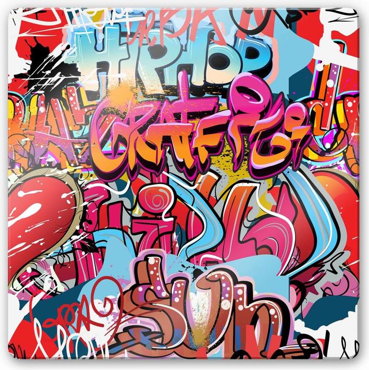 Image du produit Trenddeko Graffiti Hip Hop (30 x 30 cm)