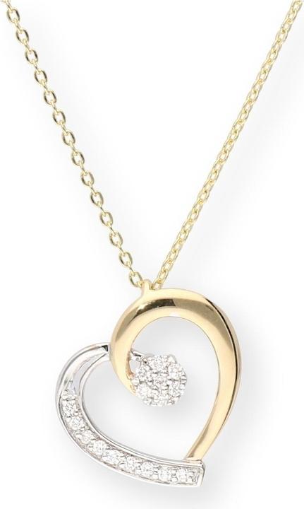 Actual product image Carat hearts (Gold 18ct, 45.5 cm)