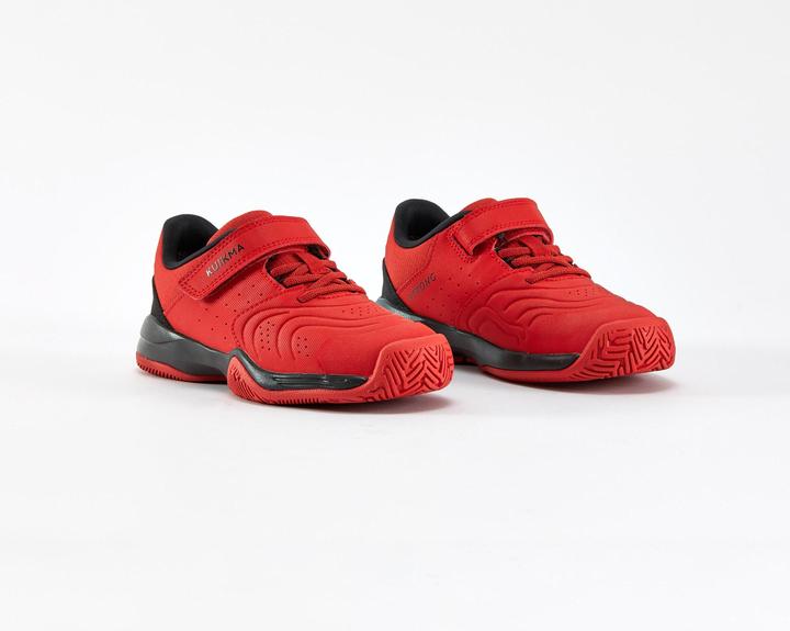 Immagine prodotto Kuikma Scarpe da tennis per bambini - TS Strong Kd con chiusura a velcro rosso (33)