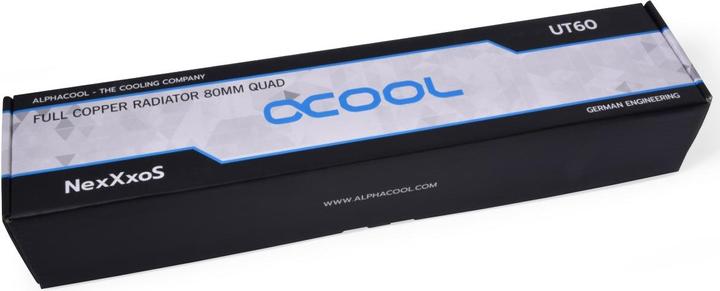Actual product image Alphacool Alpha NexXxoS HPE-60 Full Ku X-Flow Quad 1019634 (80 mm)