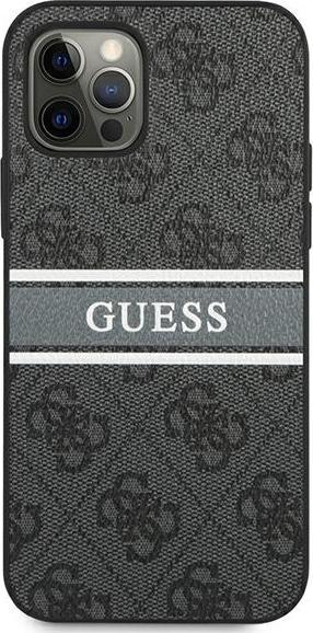 Actual product image Guess Hard Cover 4G Printed Stripe (Apple iPhone 12 Pro Max)