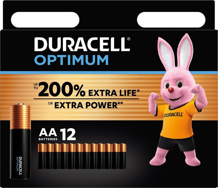 Actual product image Duracell Optimum (12 pcs., AA)