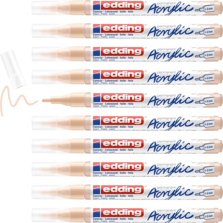 Actual product image Edding Acrylic marker 5300 Fine (Warm beige, 2 mm, 1 x)