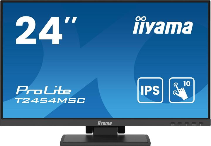 Actual product image iiyama 60.5cm (23,8") T2454MSC-B2AG 16:9 M-Touch HDMI+USB (1920 x 1080 pixels, 23.80")