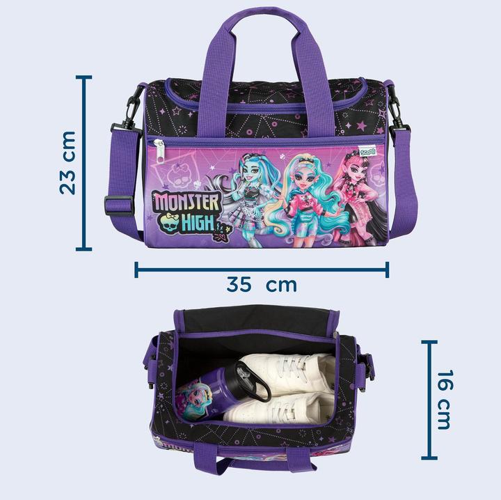 Actual product image Scooli Turnsack Monster High 8 l, Volumen: 8 l (8 l)