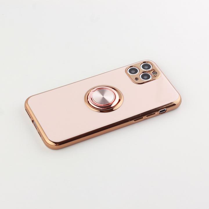 Actual product image PhoneLook Coque Gel Bronze avec anneau (Apple iPhone 11 Pro)