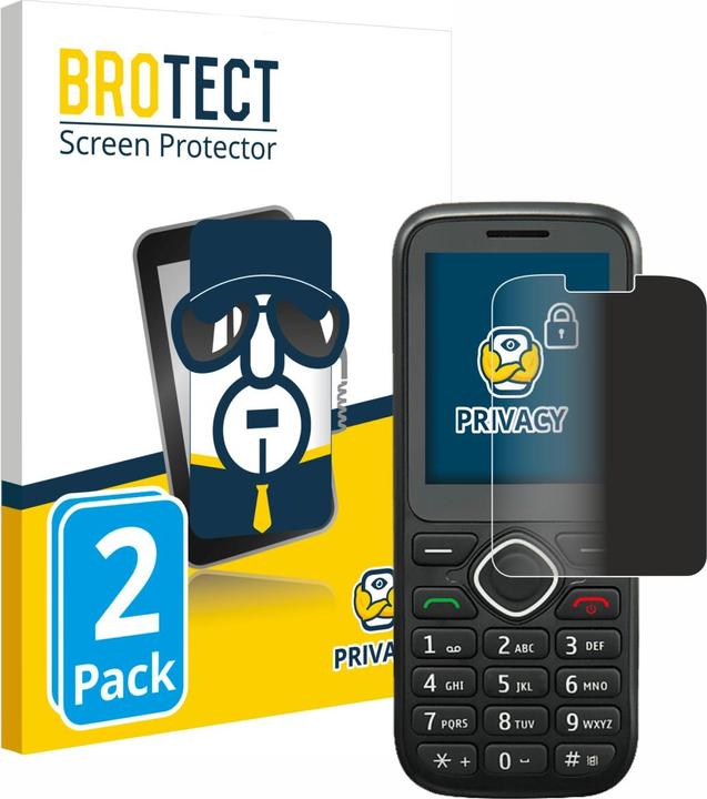 Produktbild BROTECT Sichtschutzfolie Anti-Spy Privacy Folie Blaulicht-Schutz (2 Stück, Oppo A11)
