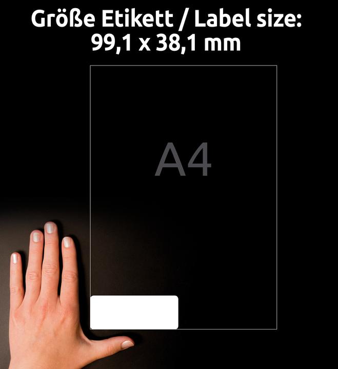Actual product image Avery Address labels