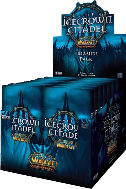 Immagine prodotto World of Warcraft TCG Assalto alla Cittadella di Icecrown TCG Pacchetto Tesoro (Inglese, Display del booster)