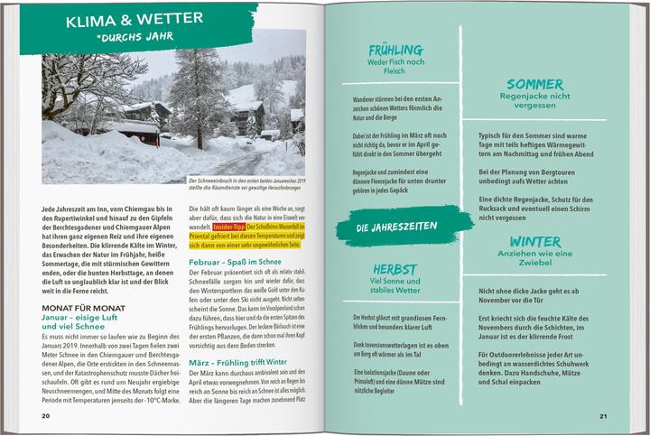 Produktbild OUTDOOR GUIDE Reiseführer Chiemgau & Berchtesgadener Land (Deutsch, Andreas Gruhle, 2024)