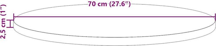 Produktbild VidaXL Kresten (Ø 70 x 2.5 cm)