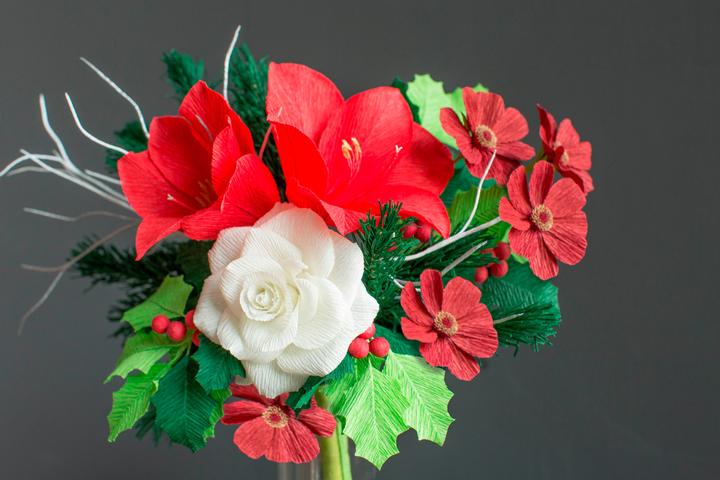 Image du produit Werola Lia Griffith, crêpe fleuriste "Winter Garden", 10 rouleaux (10 x)