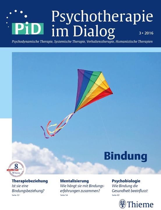 Actual product image Psychotherapy in dialogue.3/2016 Attachment (2016)