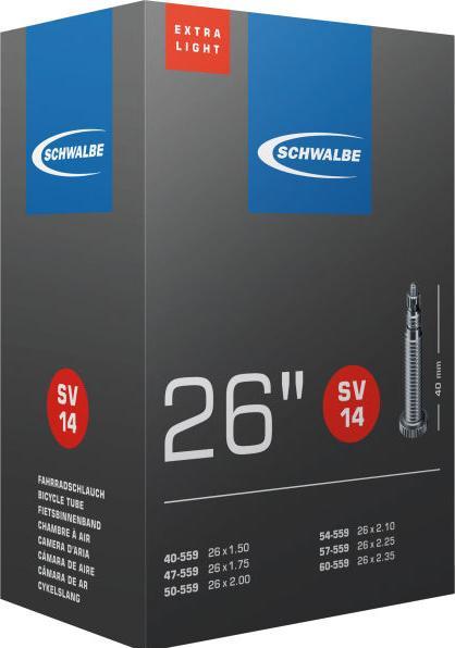 Immagine prodotto Schwalbe Sv14 Extra Light (Presta (SV), 26", 40 mm)