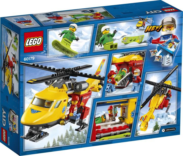 Image du produit LEGO Hélicoptère de secours (60179, LEGO City)