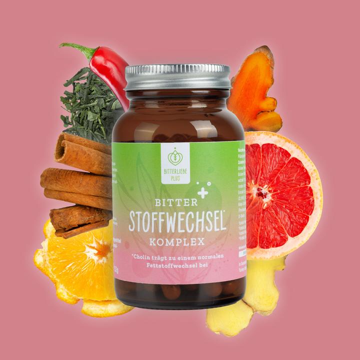 Produktbild Bitterliebe Bitter Stoffwechsel Komplex (90 Stück, Kapseln, 203 g)