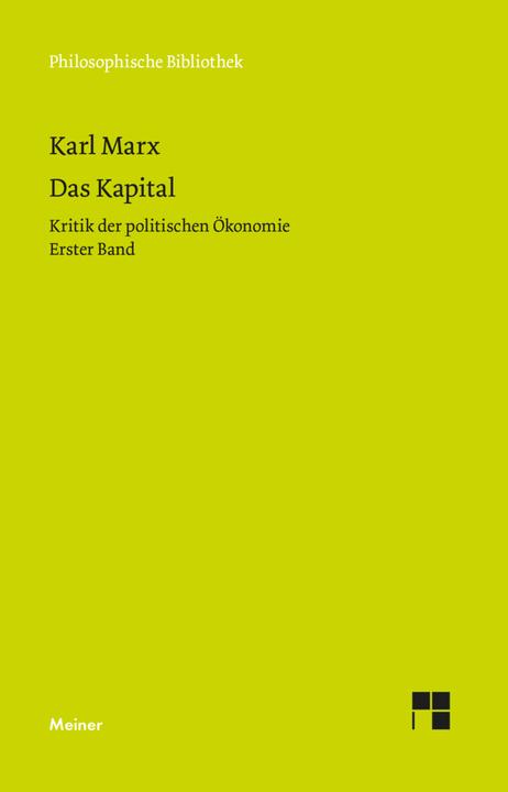 Immagine prodotto Das Kapital (Tedesco, Carlo Marx, Michael Quante, 2020)