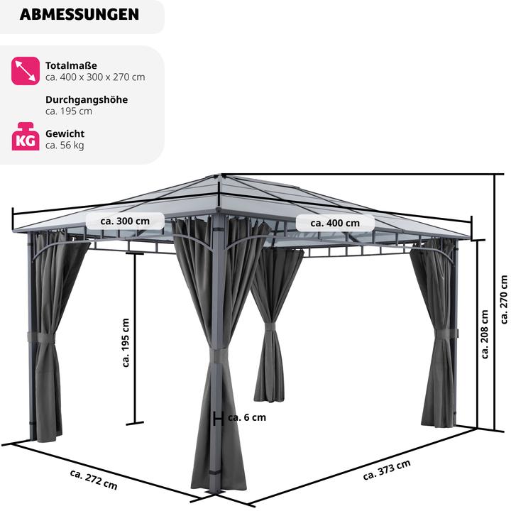 Image du produit tectake Caracas (397 cm, 297 cm)
