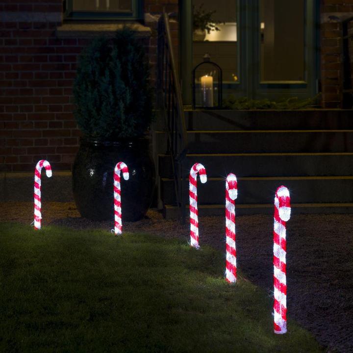 Produktbild Konstsmide LED Zuckerstange 5er Set