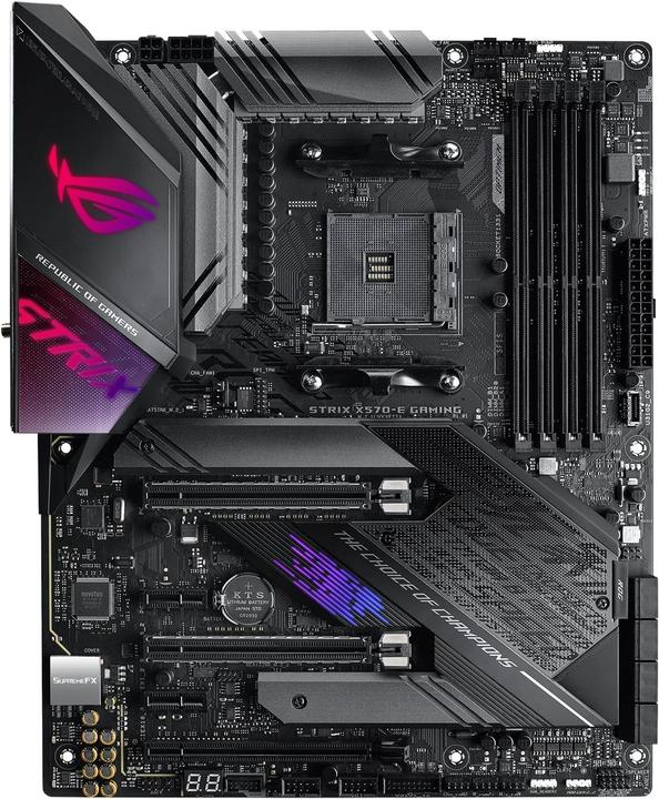 Immagine prodotto ASUS Rog Strix X570-E Gaming (AM4, AMD X570, ATX)