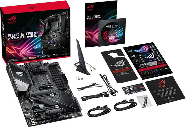 Immagine prodotto ASUS Rog Strix X570-E Gaming (AM4, AMD X570, ATX)