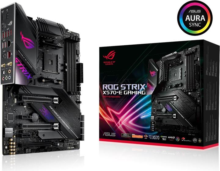 Immagine prodotto ASUS Rog Strix X570-E Gaming (AM4, AMD X570, ATX)