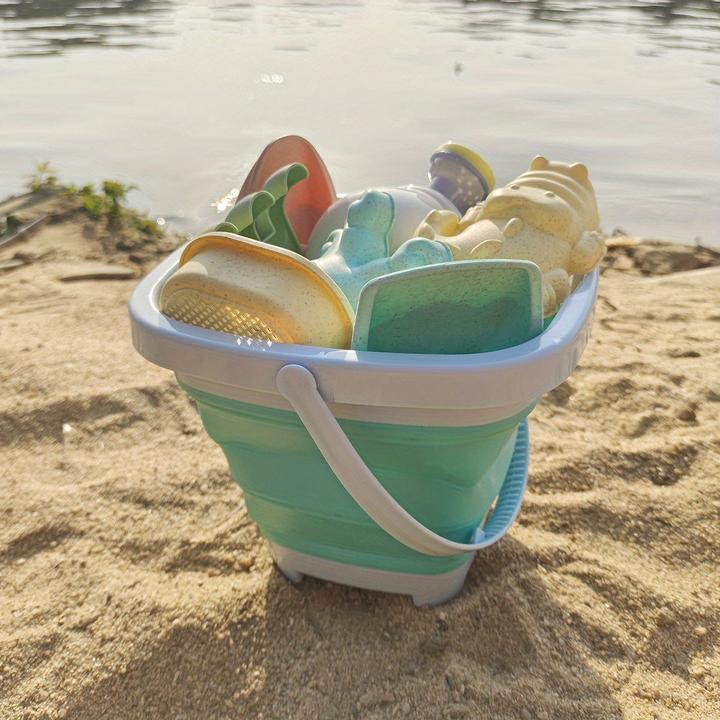 Immagine prodotto Activity Board Set di giocattoli di sabbia da spiaggia - Divertente combinazione di colori - Giocattolo da esterno