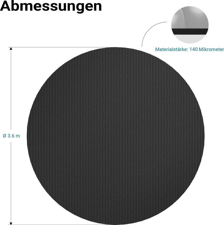 Actual product image Wiltec Pool solar foil
