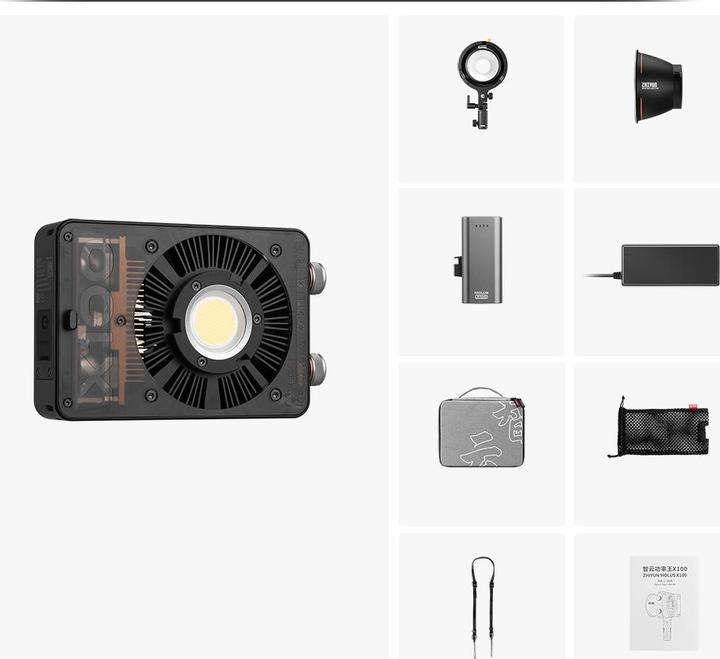 Produktbild Zhiyun Molus X100 Combo (Videoleuchte)