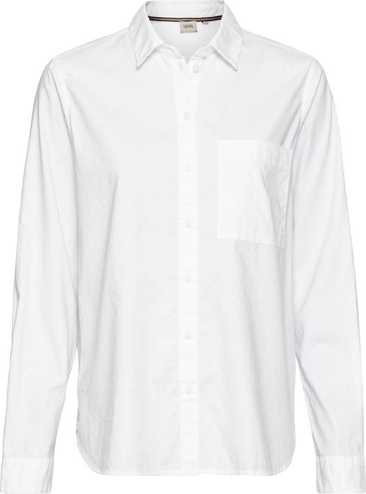 Camel Active Langarm Bluse aus reiner Baumwolle