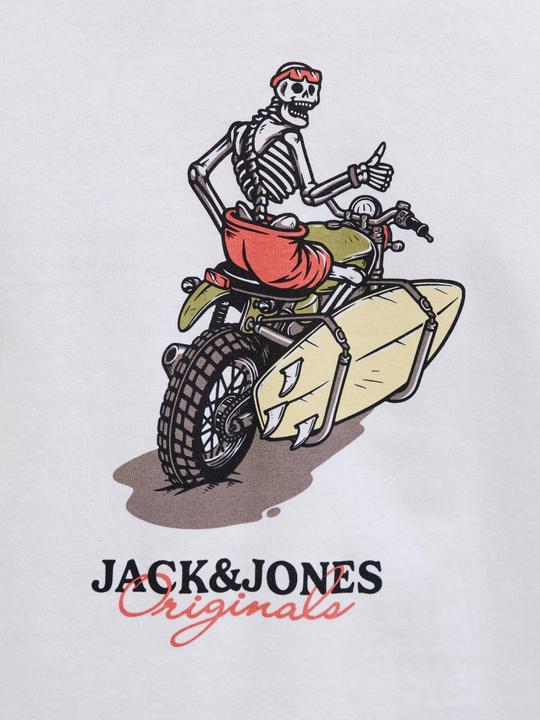 Image du produit Jack & Jones Gedruckt Rundhalsausschnitt T-shirt T-shirt (M)