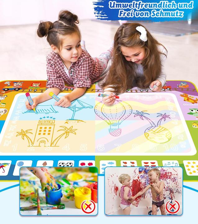 Produktbild Lenbest Wasser Doodle Matte (150 x 100 cm)