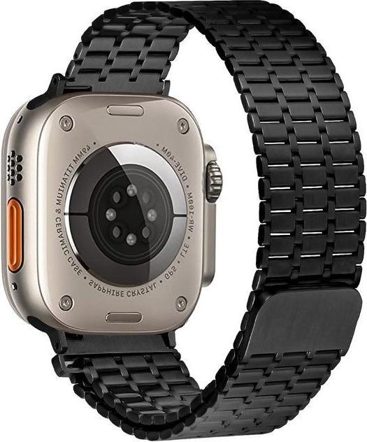 Produktbild MU Classic Stainless Steel Series Edelstahl Armband (24 mm, 42 mm, 44 mm, 45 mm, Edelstahl, Apple Watch Series 4, Apple Watch SE, Apple Watch Series 6, Apple Watch Series 5, Apple Watch Series 8, Apple Watch Series 3, Apple Watch Series 9, Apple Watch Series 1, Apple Watch Series 2, Apple Watch Series 7)