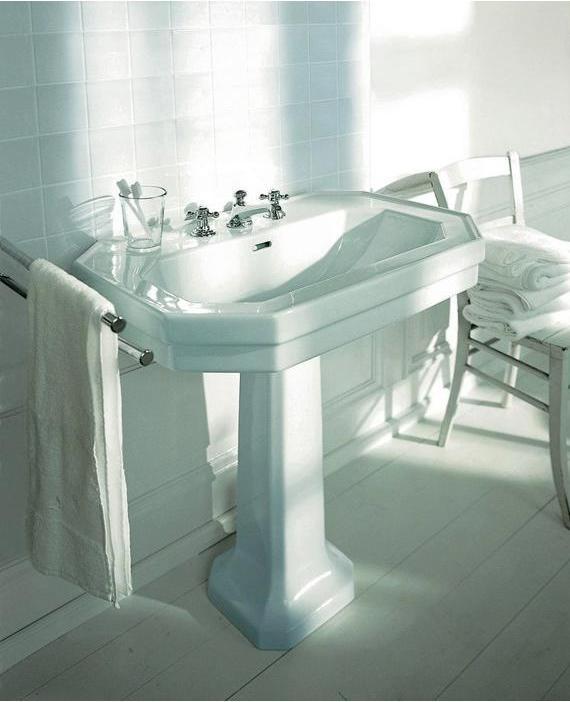 Immagine prodotto Duravit Lavabo 1930 m ÜL HLB 1 foro per rubinetto 700x500mm bianco WG (500 mm, 700 mm)