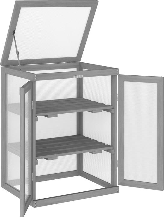 Actual product image Outsunny Gewächshaus mit Ablagen