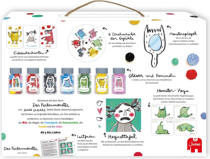 Produktbild Jumbo Ich lerne entdecken - Color Monster (Deutsch)