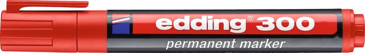 Actual product image Edding Permanent Marker 300 (Red, 3 mm, 1 x)