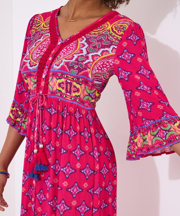 Produktbild Joe Browns Border Print Button Maxi (38)