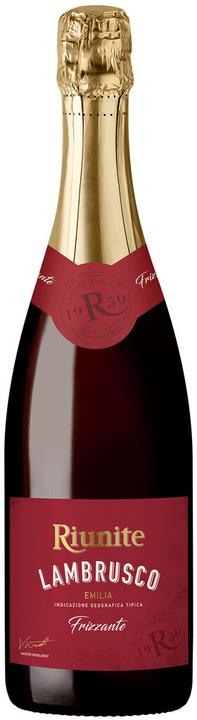Actual product image Cantine Riunite Lambrusco Vino Rosso Frizzante (6 x 75 cl)