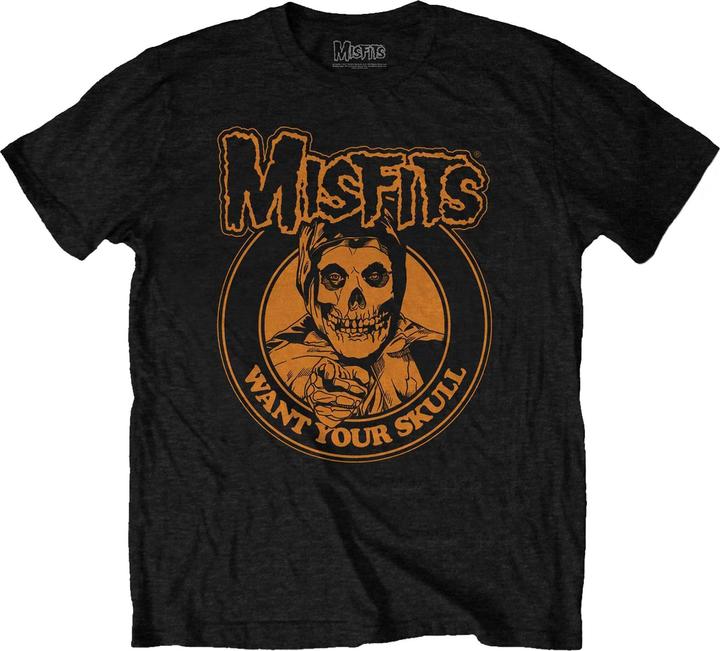 Misfits Unisex Adult Want Your Skull Cotton T-Shirt