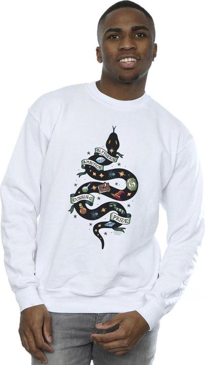 Actual product image Mens Slytherin Sketch Sweatshirt (M)
