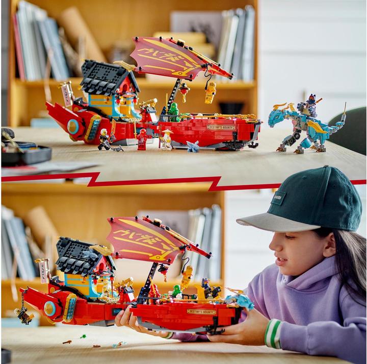 Image du produit LEGO Les planeurs Ninja font la course contre la montre (71797, LEGO Ninjago)