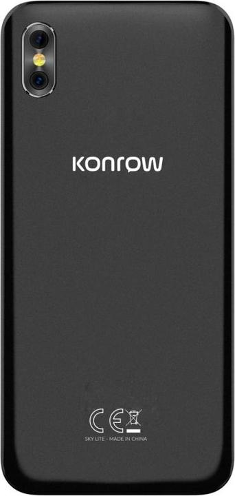 Actual product image Konrow Sky Lite - Smartphone Android - 4G - Écran 5.45" - Dual Sim - 16GB, 1GB RAM - Black (16 GB, Black, 5.45")