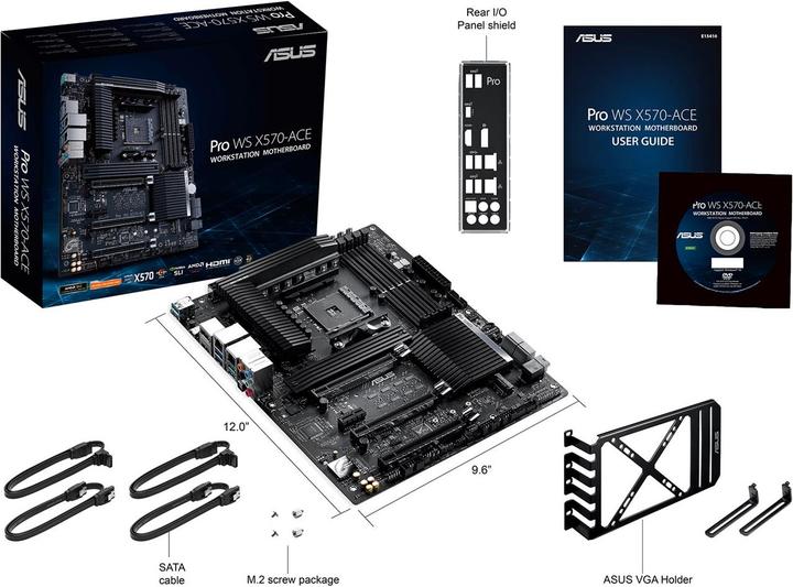 Actual product image ASUS PER WS X570-ACE (AM4, AMD X570, ATX)