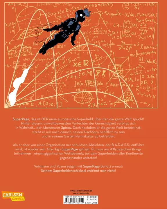 Actual product image Spirou und Fantasio Spezial 33: Der Superpage 2 (German, Fabien Vehlmann, 2021)