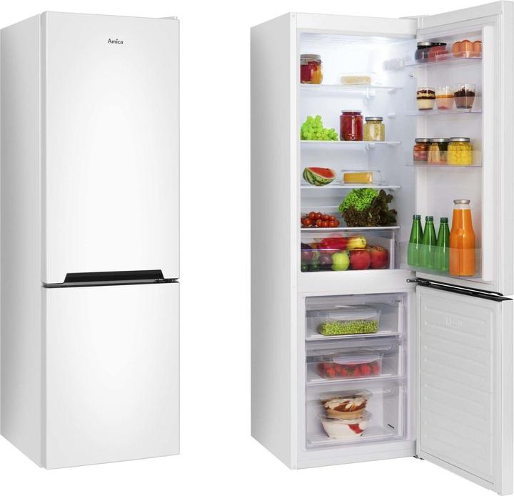 Produktbild Amica Kühlgefrierkombination KGCL 387 115 W BxHxT 54 x 170 x 59.5 cm Kühlteil 183 l Gefrierteil 84 l (268 l)