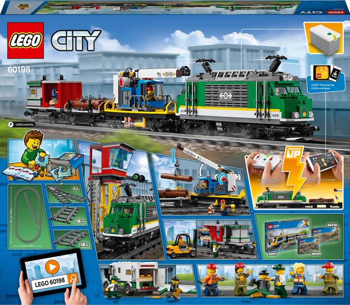 Produktbild LEGO Güterzug (60198, LEGO City, LEGO Powered UP)